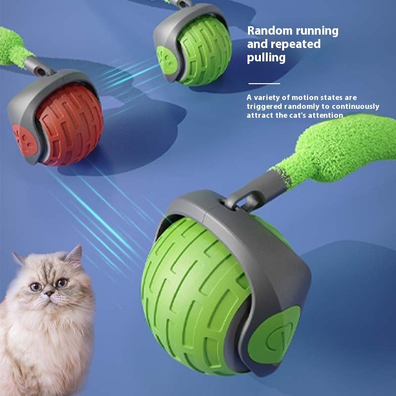 Smart Auto-Rolling Cat Toy Ball