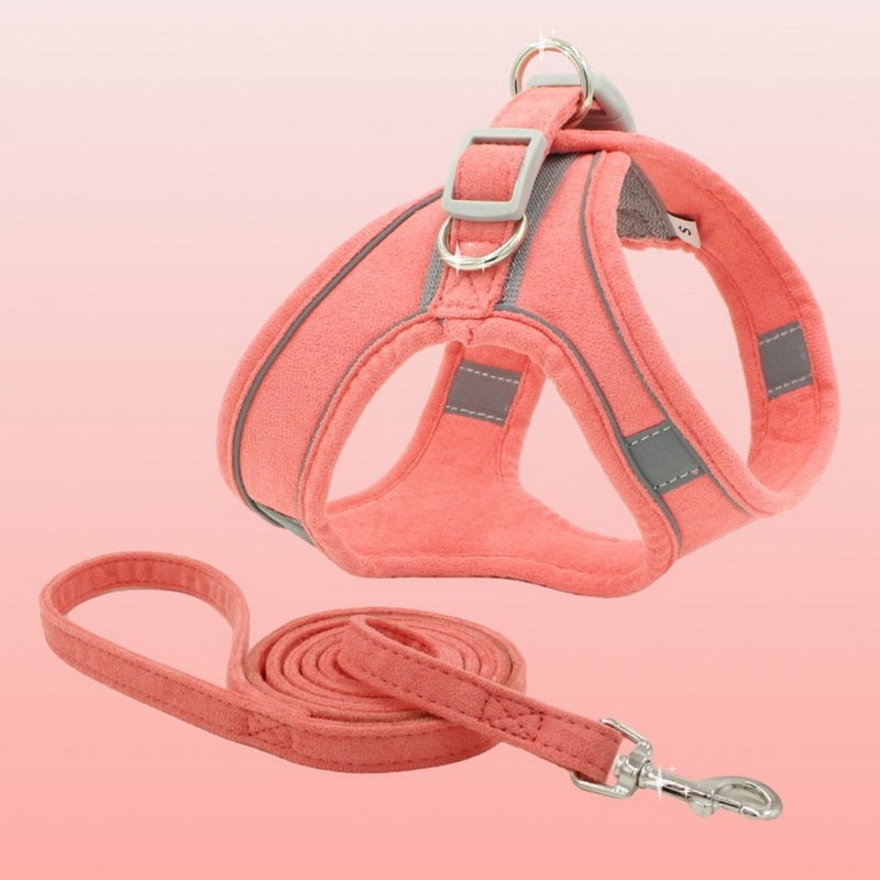 Vest-Style Cat Harness with Leash