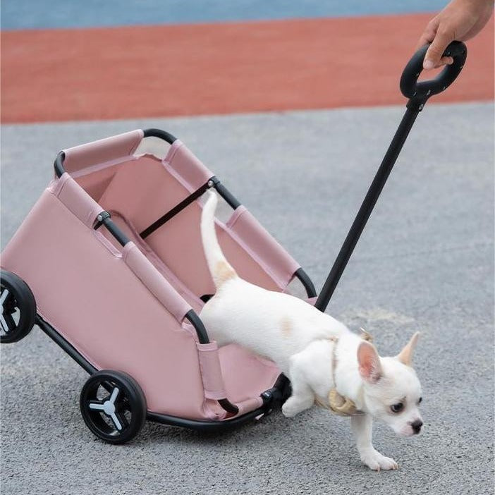 Foldable & Portable Trolley for Dogs and Cats