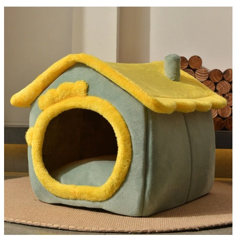 Foldable Winter Pet Villa