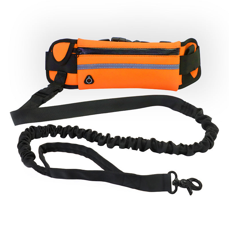 Hands-Free Dog Leash with Waist Belt