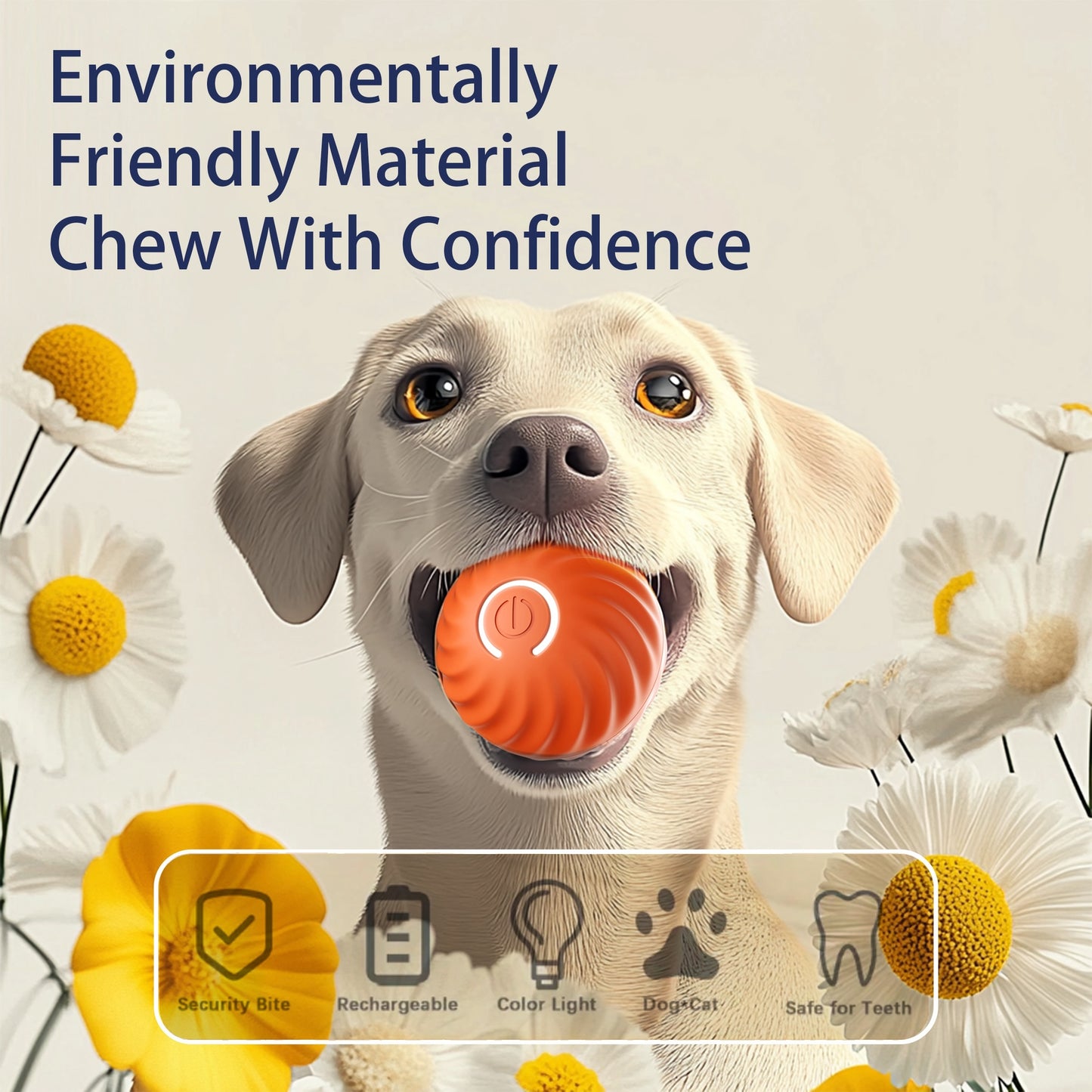 Interactive Bouncing Dog Ball