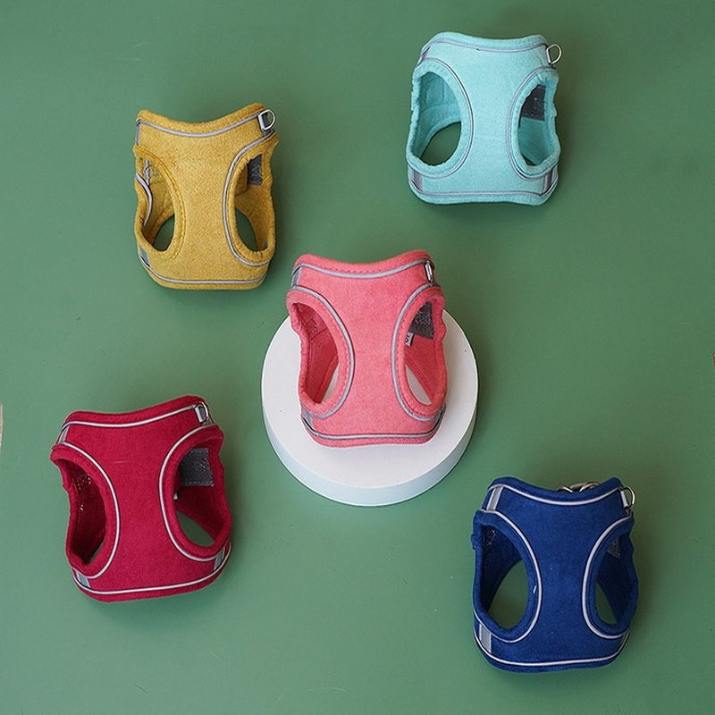 Vest-Style Cat Harness with Leash