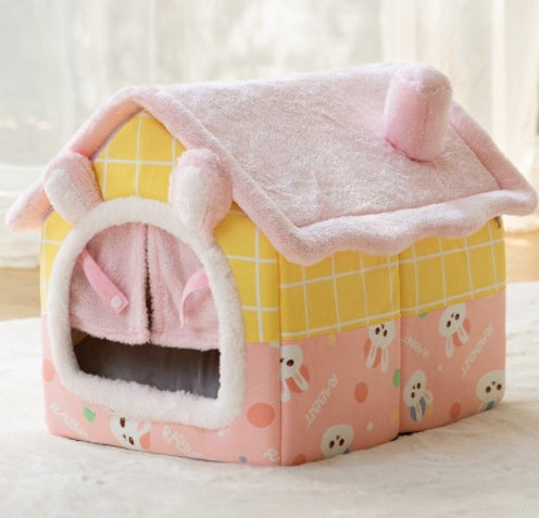 Foldable Winter Pet Villa