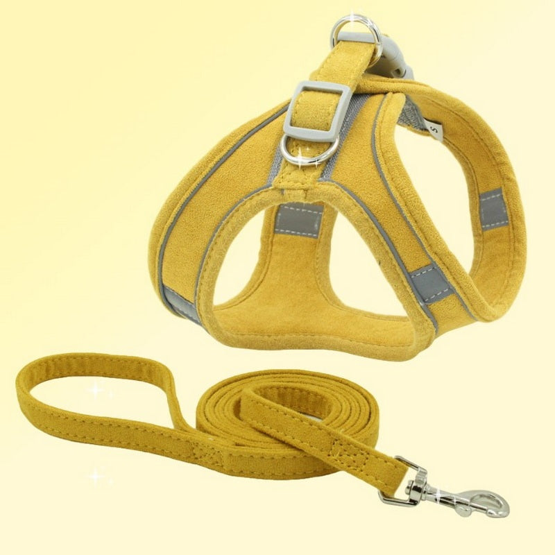 Vest-Style Cat Harness with Leash