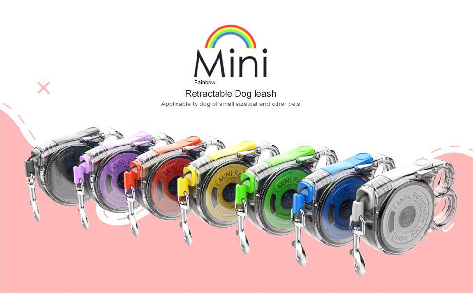 Mini Retractable Dog Leash