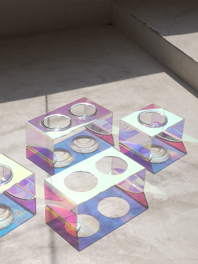 Acrylic Pet Dazzling Bowl