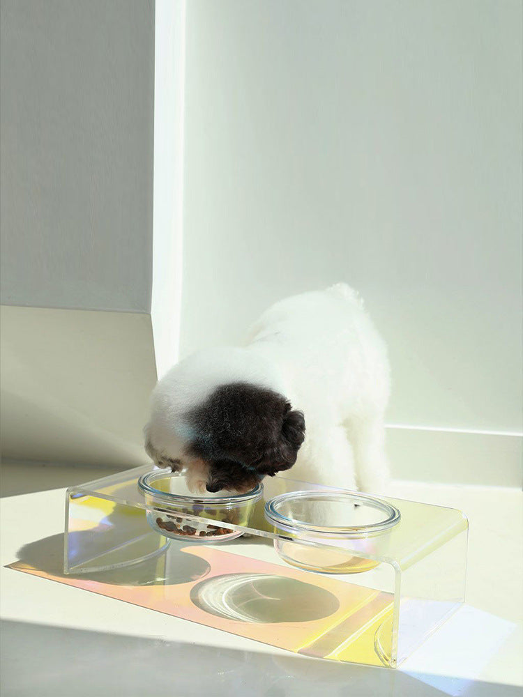 Acrylic Pet Dazzling Bowl